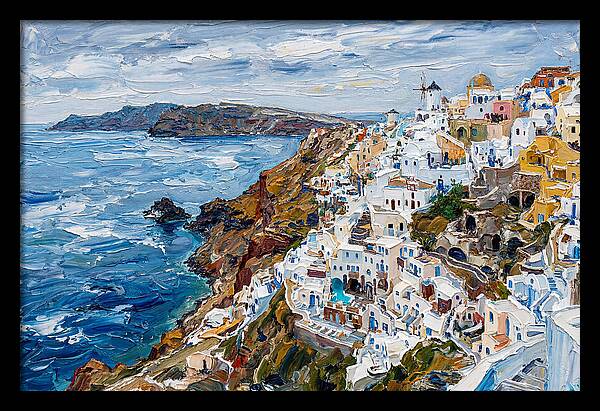 Santorini Coastal View