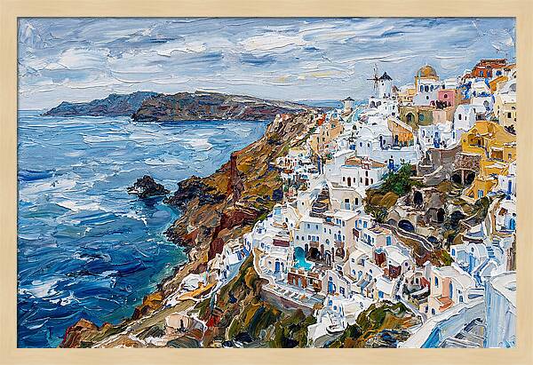 Santorini Coastal View