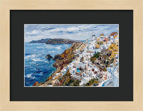 Santorini Coastal View
