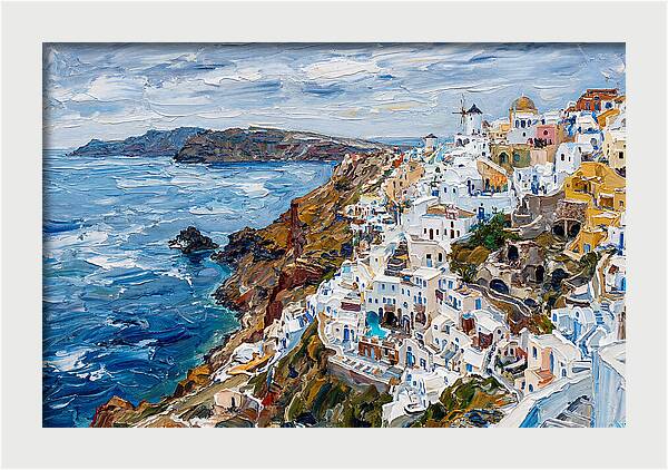 Santorini Coastal View