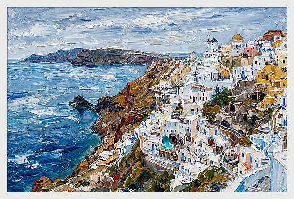 Santorini Coastal View