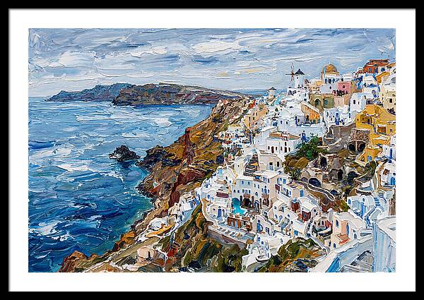 Santorini Coastal View