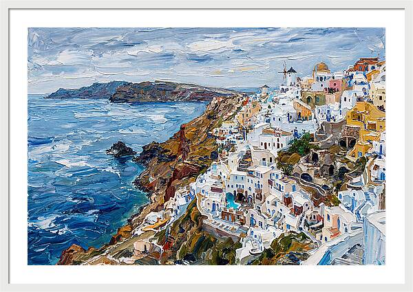 Santorini Coastal View