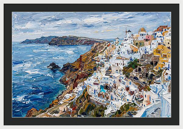 Santorini Coastal View