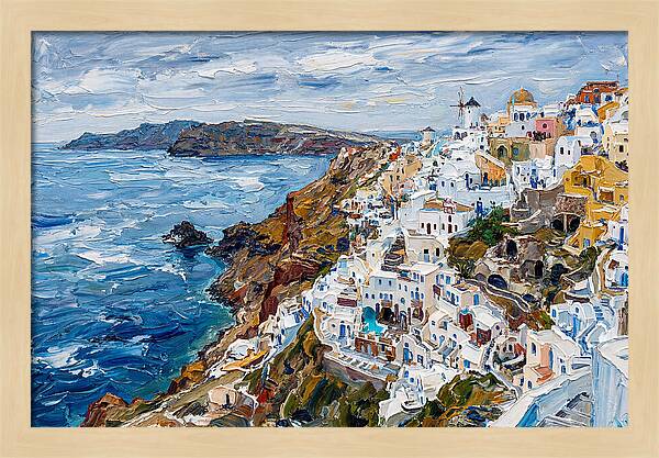 Santorini Coastal View