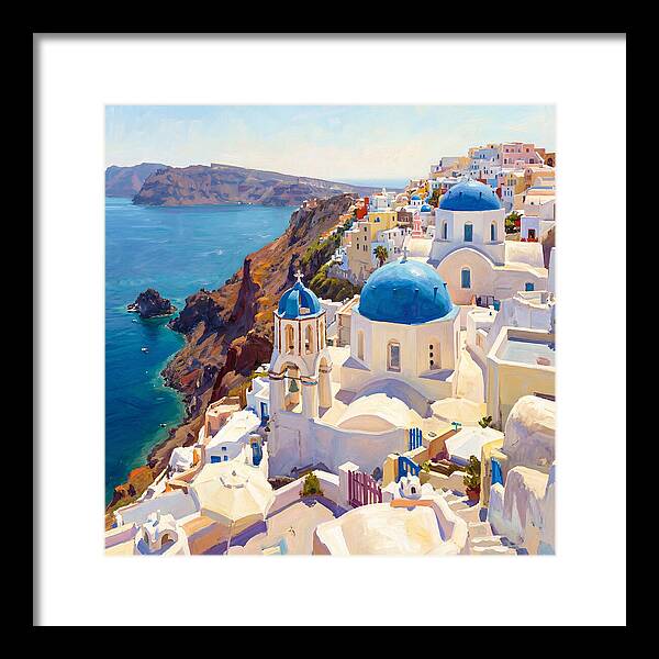 Santorini Seaside Tranquility