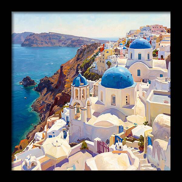 Santorini Seaside Tranquility
