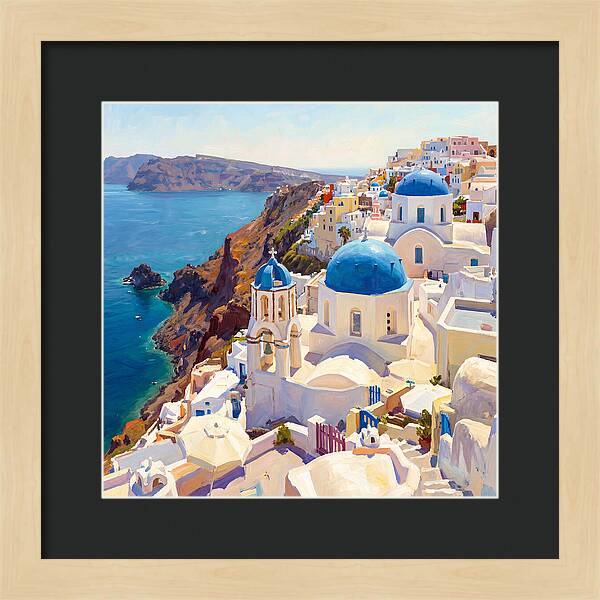 Santorini Seaside Tranquility