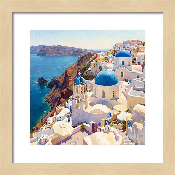 Santorini Seaside Tranquility