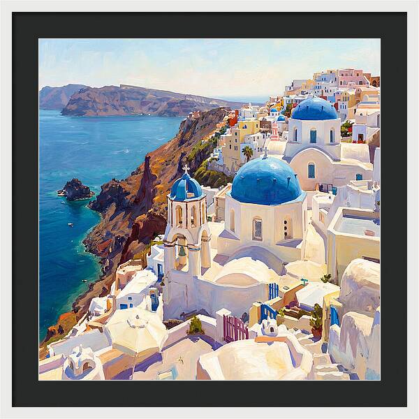 Santorini Seaside Tranquility