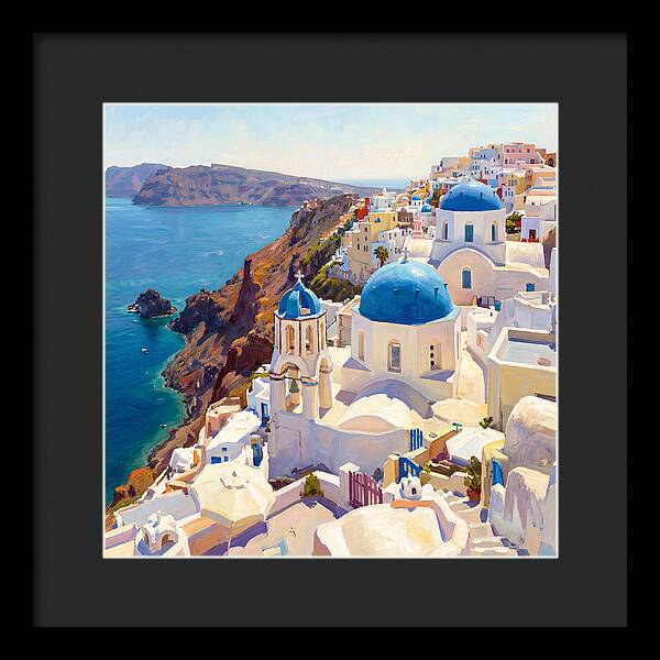 Santorini Seaside Tranquility