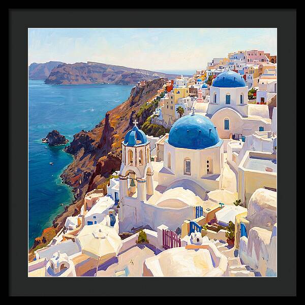 Santorini Seaside Tranquility