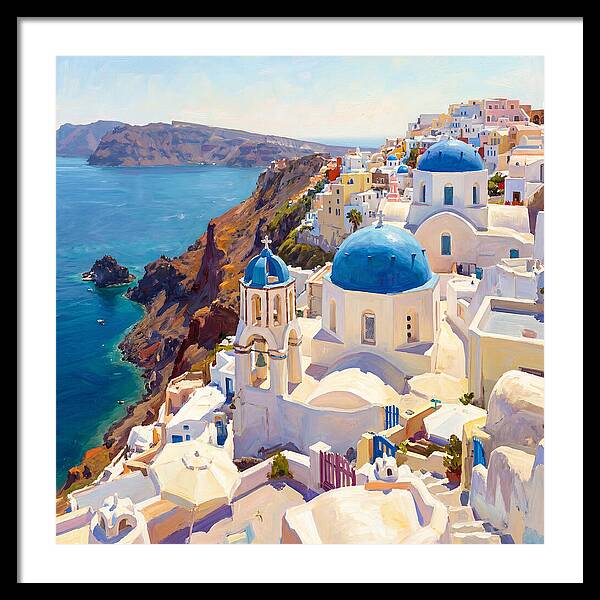 Santorini Seaside Tranquility