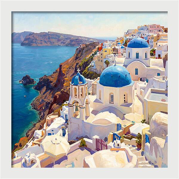 Santorini Seaside Tranquility