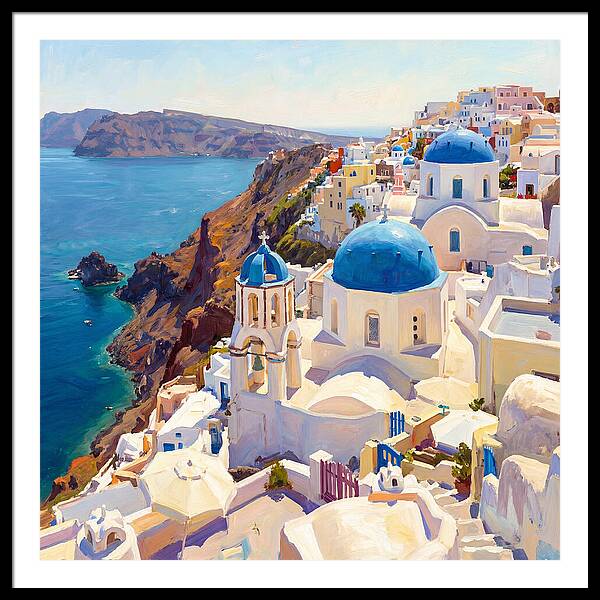 Santorini Seaside Tranquility