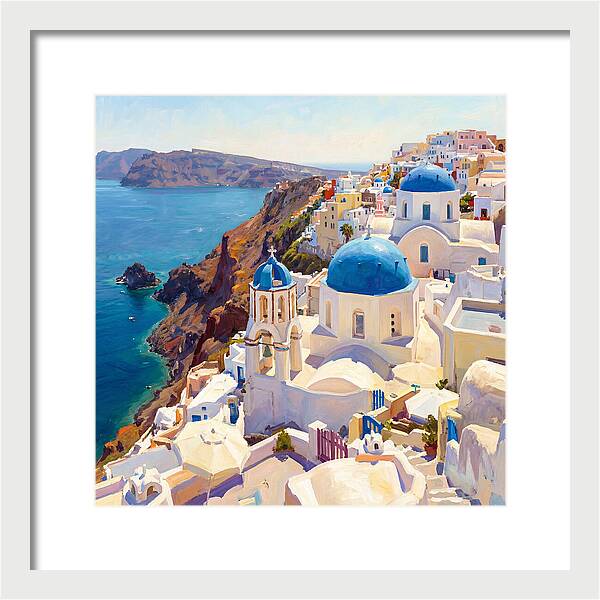 Santorini Seaside Tranquility
