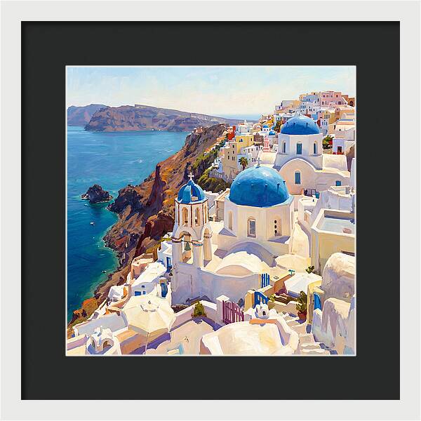 Santorini Seaside Tranquility