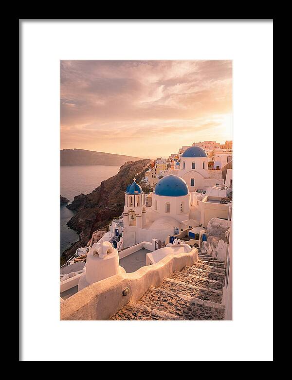 Santorinis Iconic Blue Domes