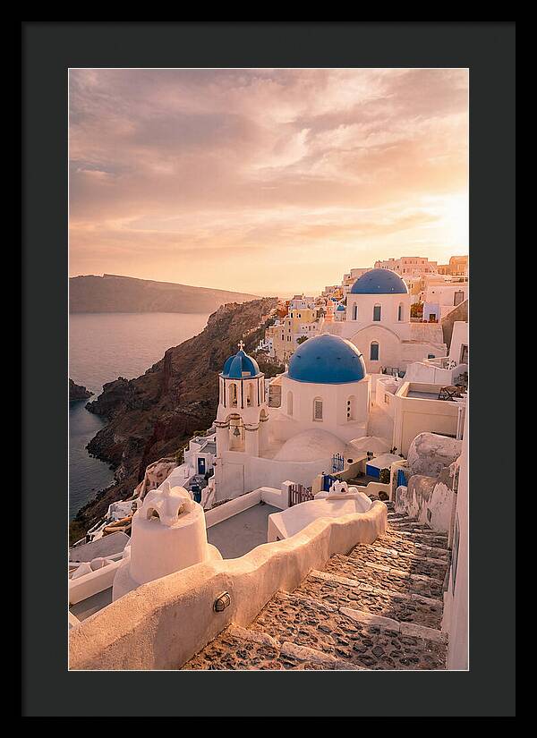 Santorinis Iconic Blue Domes