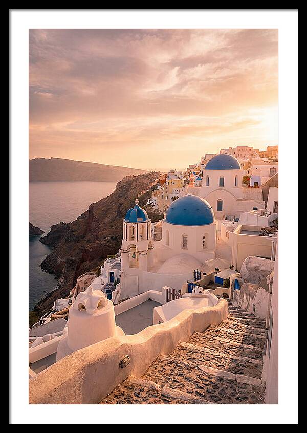 Santorinis Iconic Blue Domes