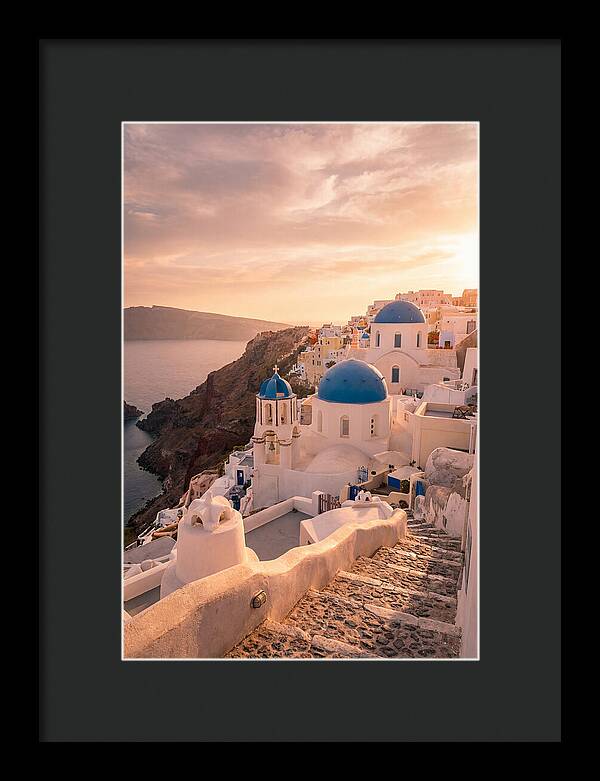 Santorinis Iconic Blue Domes