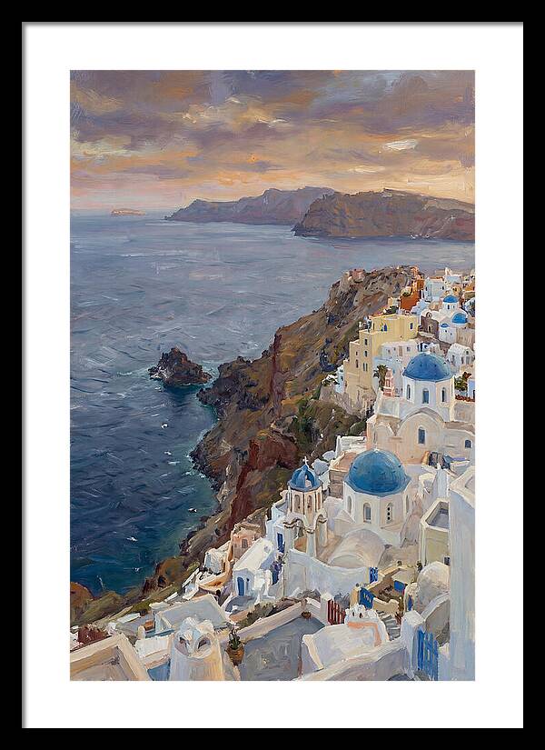 Santorinis Tranquil Vista