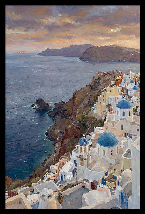 Santorinis Tranquil Vista
