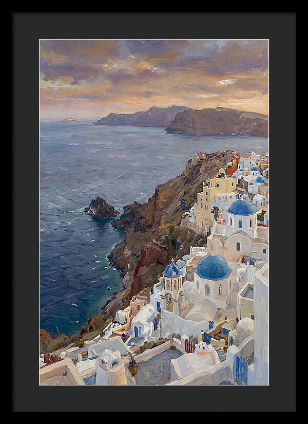 Santorinis Tranquil Vista