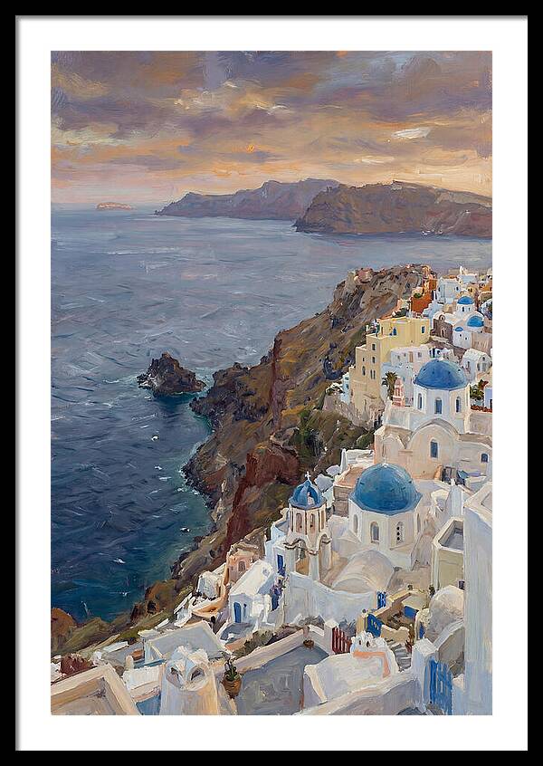 Santorinis Tranquil Vista