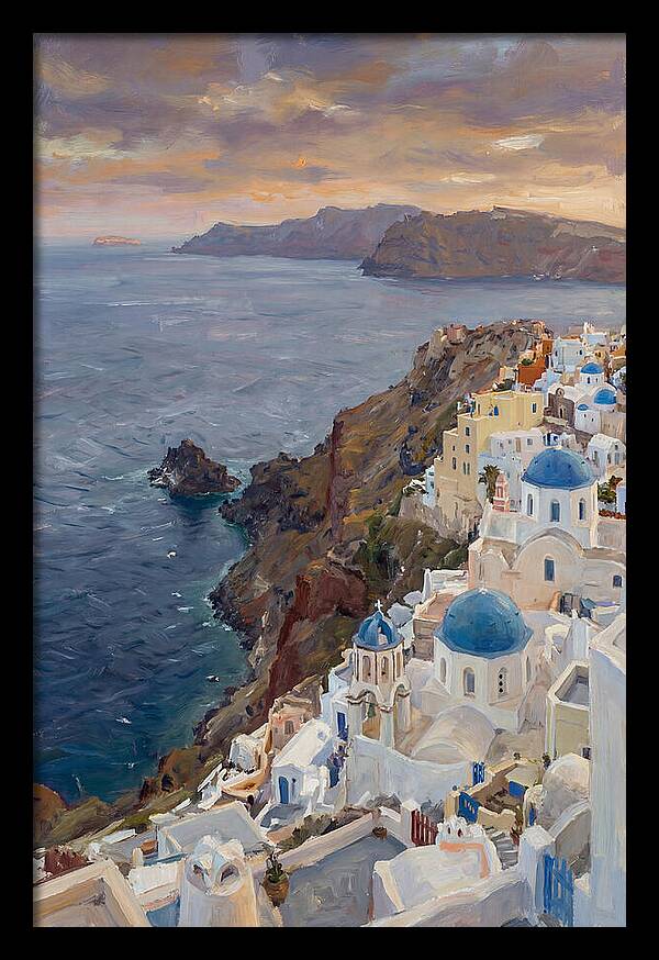 Santorinis Tranquil Vista