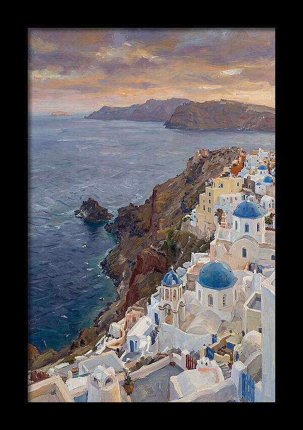 Santorinis Tranquil Vista
