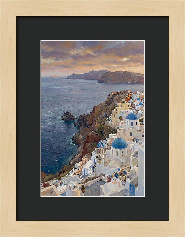 Santorinis Tranquil Vista