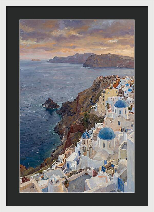 Santorinis Tranquil Vista