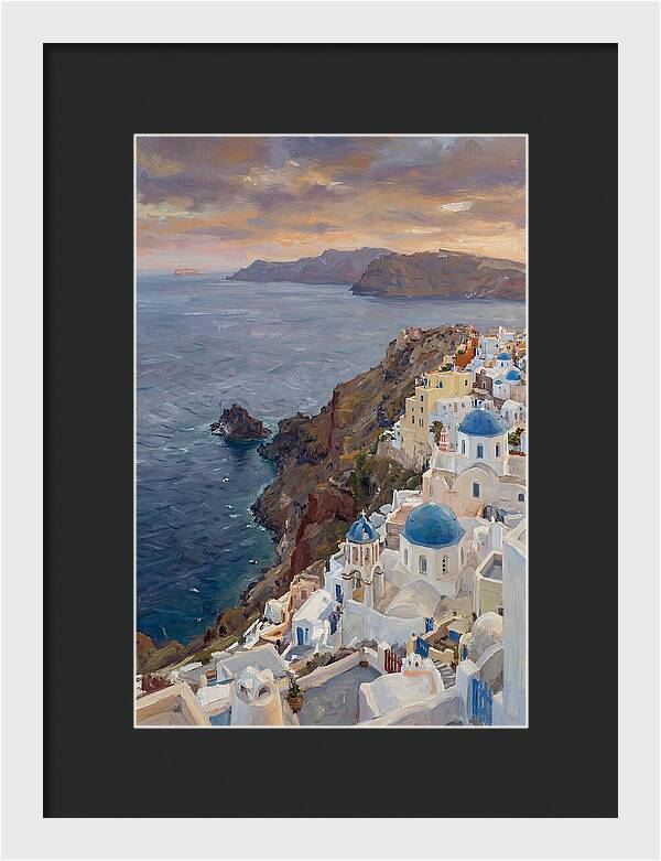 Santorinis Tranquil Vista