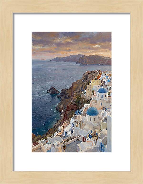 Santorinis Tranquil Vista
