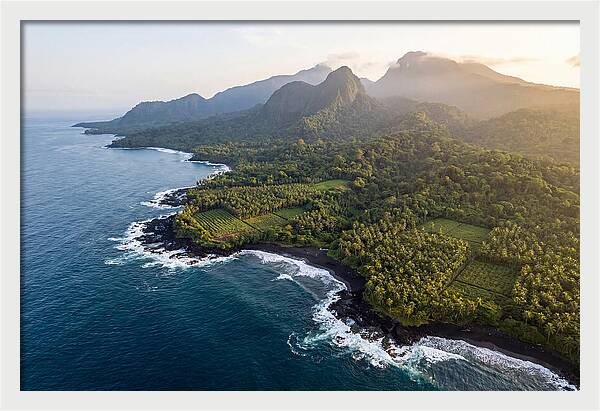 Sao Tome Coastline Serenity