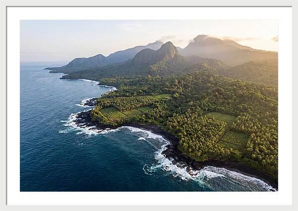 Sao Tome Coastline Serenity