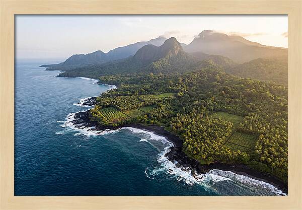 Sao Tome Coastline Serenity