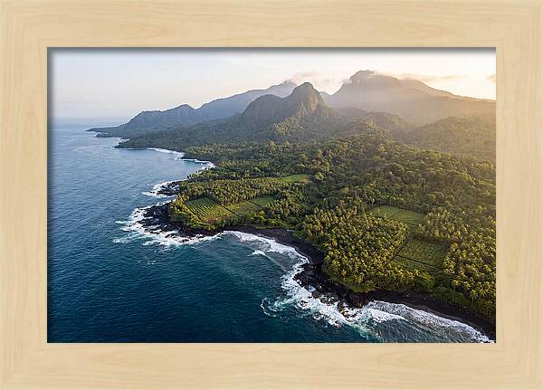 Sao Tome Coastline Serenity