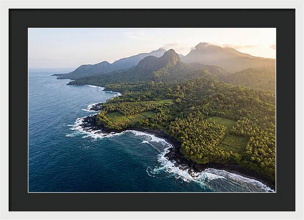 Sao Tome Coastline Serenity