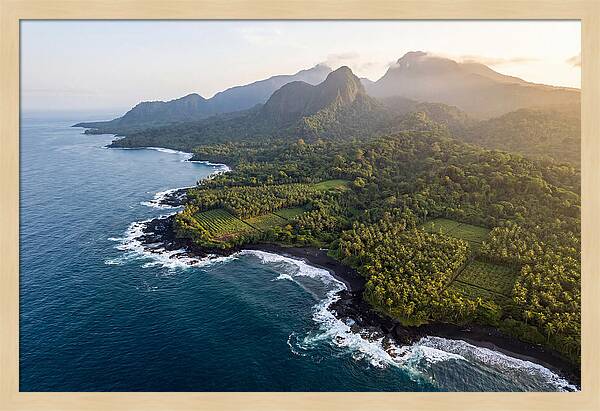 Sao Tome Coastline Serenity