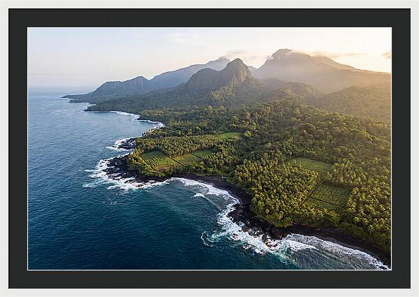 Sao Tome Coastline Serenity