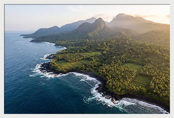 Sao Tome Coastline Serenity