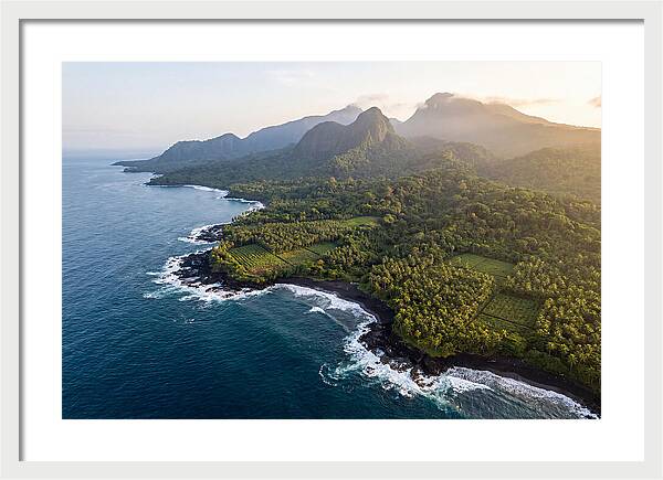 Sao Tome Coastline Serenity