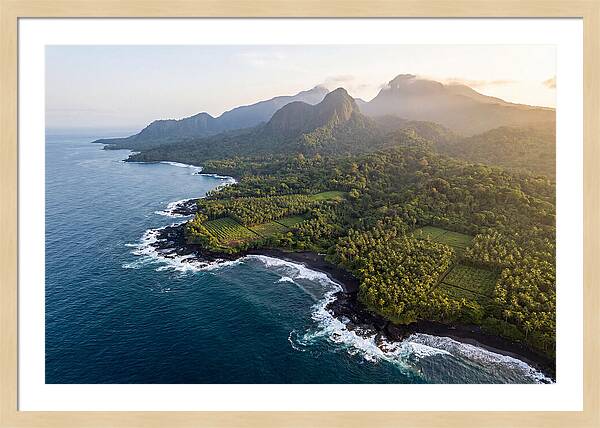 Sao Tome Coastline Serenity