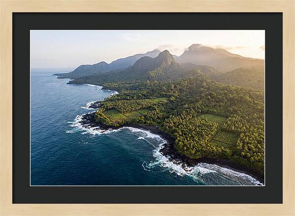 Sao Tome Coastline Serenity