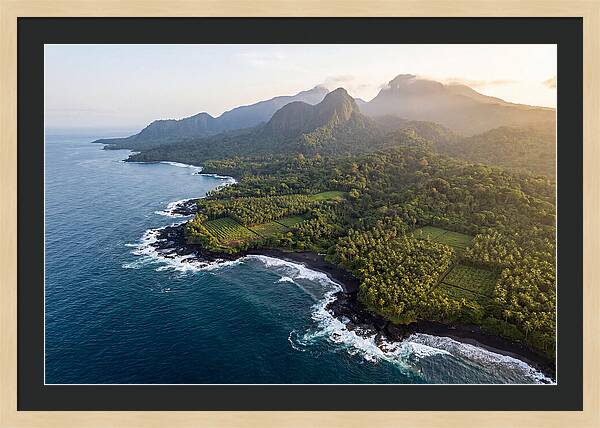 Sao Tome Coastline Serenity