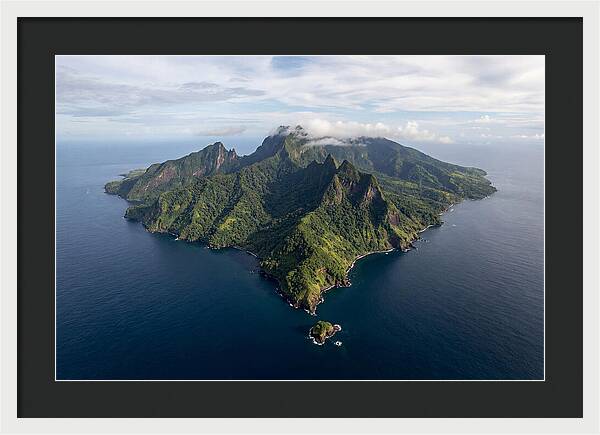 Sao Tome Island From Above