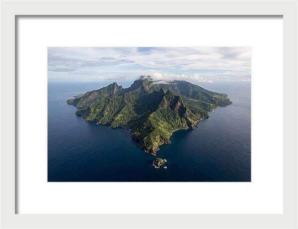 Sao Tome Island From Above