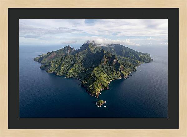 Sao Tome Island From Above